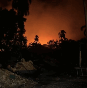 Reportan incendio forestal en las lomas de Cabarete; brigadas trabajan en su sofocación